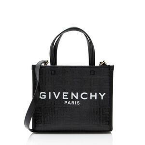 Givenchy 4G Coated Canvas Mini Shopper Tote